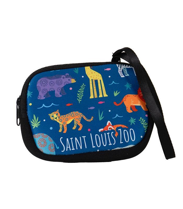 DOODAD ANIMAL NEOPRENE POUCH W/STRAP,18/9422