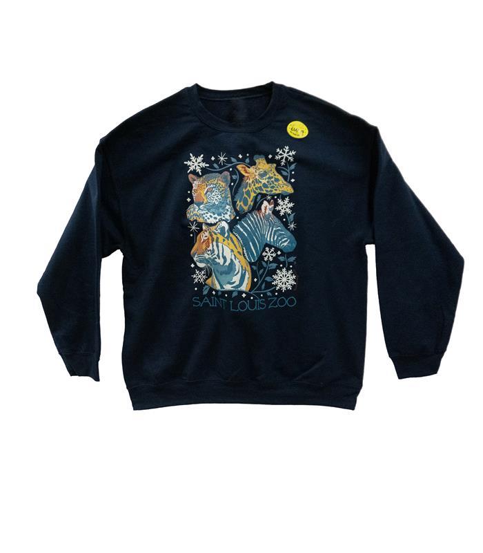 WILD LIGHTS ADULT CREWNECK